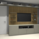 Projeto de home para sala de estar